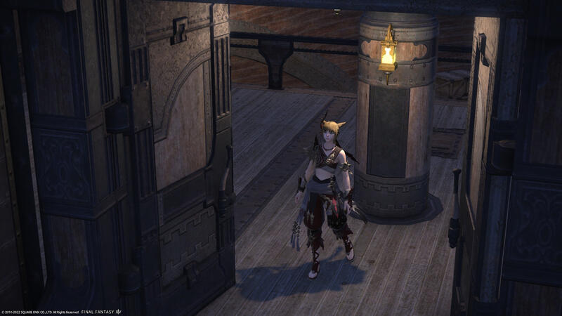 Walking through the decks